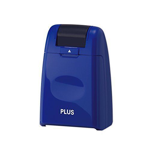 PLUS IS-500CM-B BL Kespon Guard Your Id Roller Stamp Blue F/S from JAPAN