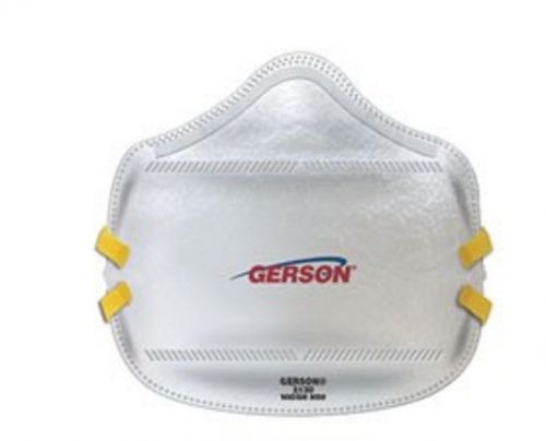 CASE OF 200 (10 BOXES)GERSON 2130 N95 Safety RESPIRATOR Masks