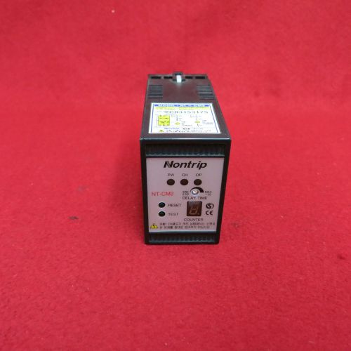 NTC Solutions Nontrip NT CM2 Dip free Delayed Timer / Counter W/ Din Rail Base