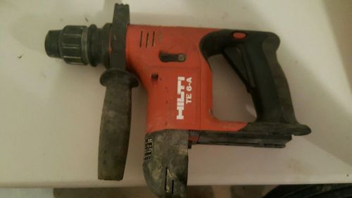 HILTI TE6 -A 36 VOLT Rotary Hammer Drill TOOL ONLY