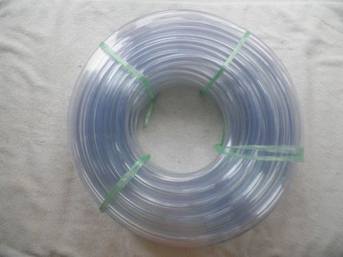 Clear vinyl tubing  3/4&#034; id, 7/8&#034; od, 1/16&#034; thick tube, sold &#034;by the foot&#034; for sale