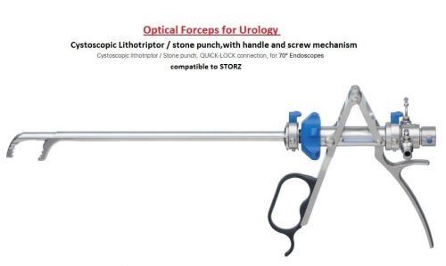 Cystoscopic Lithotriptor / Optical Stone Punch Forceps,