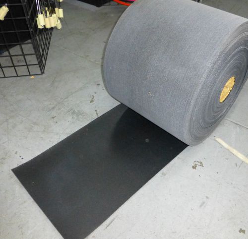 Felt Rubber Conveyor Belt 18&#034; x .149&#034; Thick Reinforced By the foot punched holes