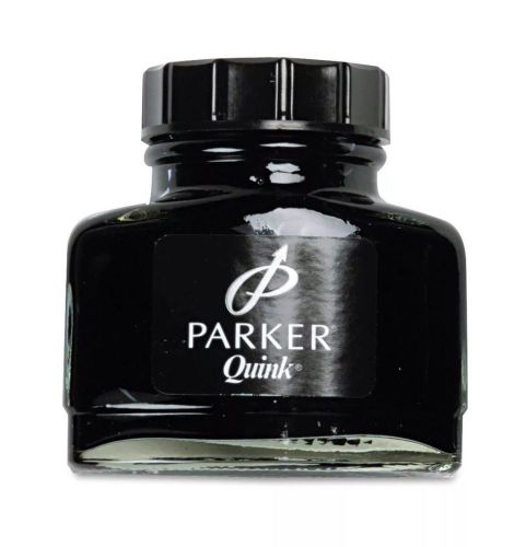Parker Super Quink Permanent Ink for Parker Pens 2 Oz Bottle Black - New Item
