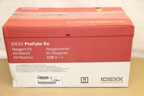 Idexx Procyte Dx Hematology Analyzer Veterinary Reagent Kit New! 99-26306-00