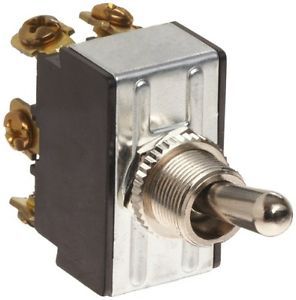 Morris Products 70290 Toggle Switch, Momentary, DPDT On-Off-(On)