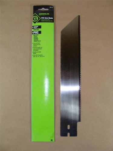 GREENLEE 322-113 REPLACEMENT 13&#034; LONG SAW BLADE FOR PVC PLYWOOD DRYWALL PLASTER