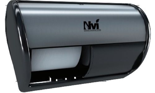 Nvi® Manual Side by Side Bath Tissue Dispenser -Stainless