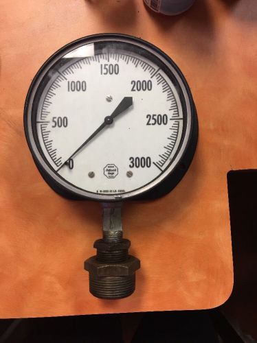 6&#034; Acco Helicoid Pressure Gauge W-3000 25 LB