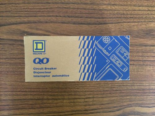 Box of (10) square d qo-type bolt-on circuit breakers (qob115) for sale