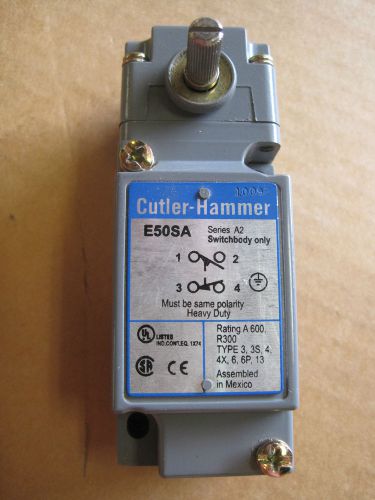 Cutler Hammer E50DR1 E50SA E50RA Limit Switch New No Box