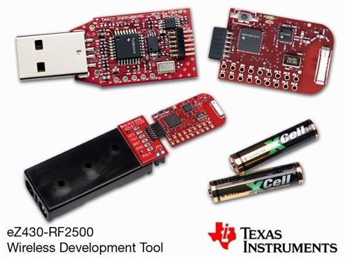 Texas Instruments Ez430-Rf2500 Msp430, Cc2500, Wireless, 2.4Ghz, Usb, Dev Tool