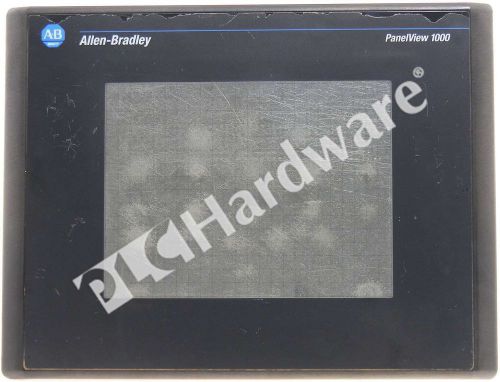 Allen Bradley 2711-T10C20 /C PanelView 1000 Color/Touch/Ethernet/RS-232, Read!