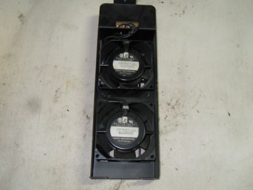 (Q2-5) 2 NEW EBM PAPST FANS TYP8500N WITH MOUNT