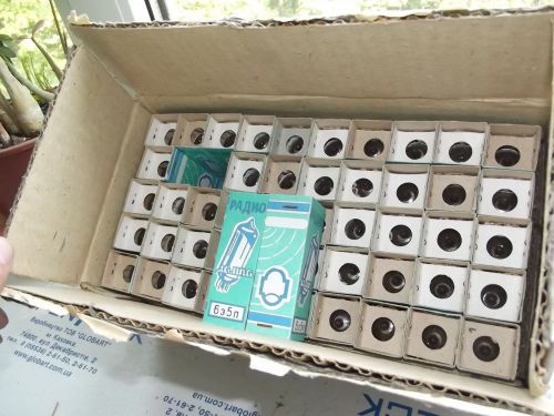 TESTED 50 X Russian 6E5P TETRODES 200MHz 10W  in BOXES 50 pcs. 1987