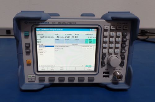 Rohde &amp; Schwarz: Broadcast Tester SFE SFE-K1-K22-K35-K40 SFE-B3