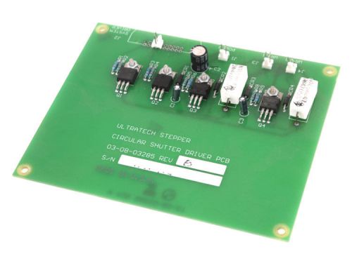 Ultratech Stepper 03-08-03285/B Circular Shutter Driver PCB Board Assembly