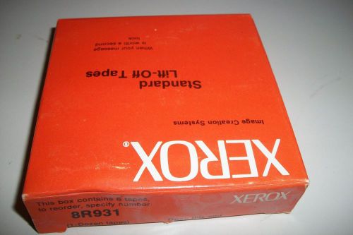 LOT OF Xerox Standard Lift-Off Tapes 8R931  Tapes Box