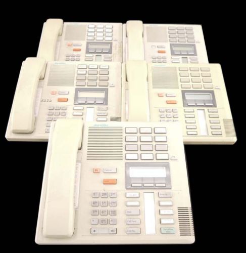 LOT OF 5 Meridian M7310 Nortel Office/Business Telephone System w/Handset