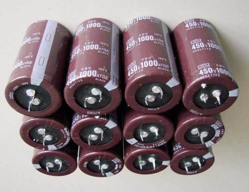 5 pcs. Electrolytic capacitors 450V1000UF