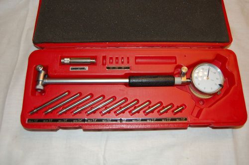 Mhc 2.0 to 6.0 dial bore gage set .0005 for sale