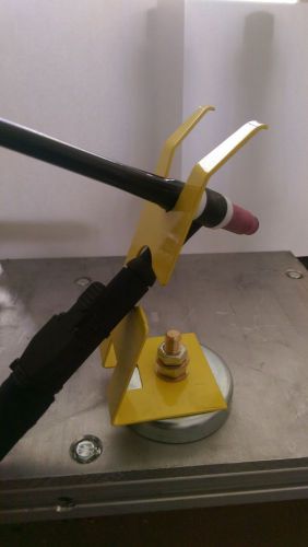 Magnetic tig torch stand, holder , fabrication tool
