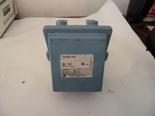 United Electric Pressure Switch H400k-456 0-225 PSI, 2-20 PSID, 15A 480VAC