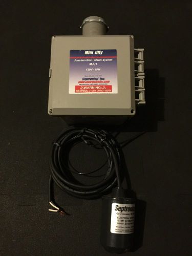 Septronics mini jiffy mjj1 exterior pump control with interior alarm for sale