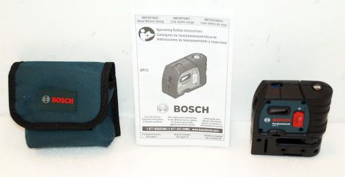 Bosch gpl5 5 point self leveling alignment laser level for sale