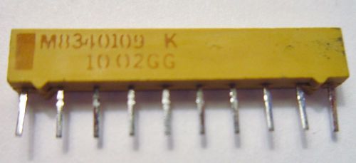 M8340109k1002gg dale vishay military network resistor mil-prf-83401 for sale