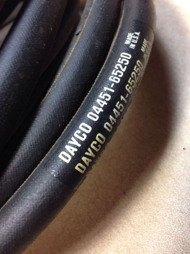 Dayco 04451-65250 round endless belt 9/16&#034;x 250&#034; solid black rubber for sale