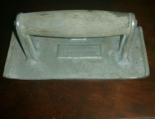 Vintage concrete corner edge trowel hand tool 100 ec stearns co. syracuse for sale