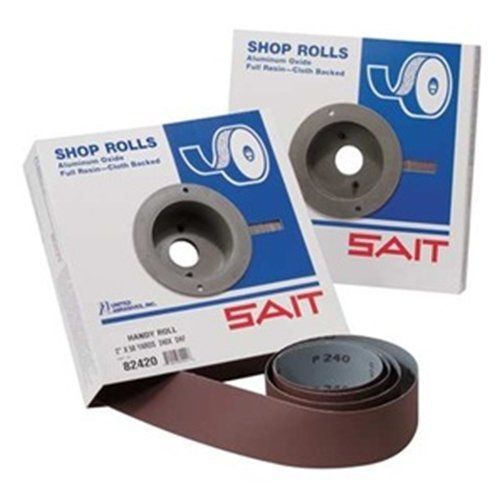 United Abrasives/SAIT 82420 2 X 50 Yards 240X Aluminum Oxide Handy Shop Paper Ro
