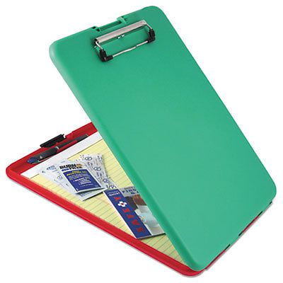 Slimmate show2know safety organizer, 1/2&#034; clip cap, 9 x 11 3/4 sheets, red/green for sale