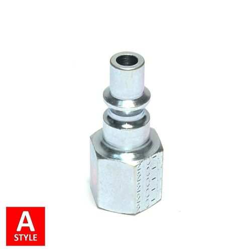 A style air hose fittings 1/4 female npt pneumatic tool coupler plugs usa made for sale