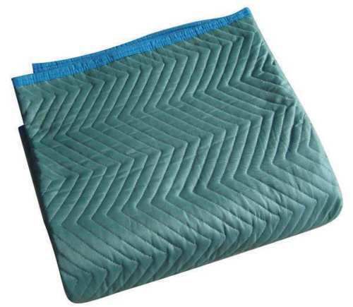 2NKT2 Quilted Moving Pad, L72xW80In, Green, PK6 NEW  !!!
