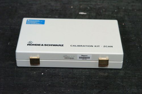 Rohde &amp; schwarz / r&amp;s zcan calibration kit; type n, dc to 3 ghz, 50 ohm for sale