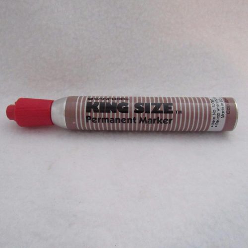 Nos sanford / vintage / red king size marker! potent smelly ink #15000 for sale