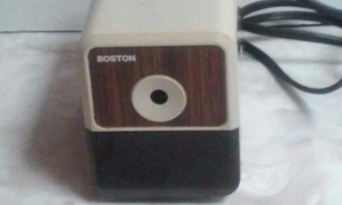 Vintage Boston Electric Pencil Sharpener Model 18 Made In USA Working