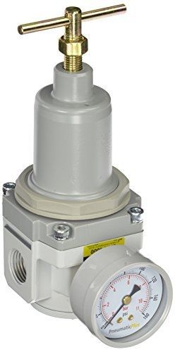 Pneumaticplus sar4000t-n04bg air pressure regulator t-handle 1/2&#034; npt with gauge for sale
