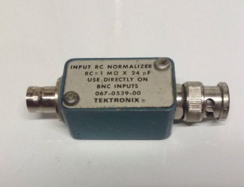 Tektronix 067-0539-00 Input RC Normalizer 1Mohm x 24pF