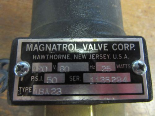Magnatrol Valve #18A23 Solenoid Valve (NEW)
