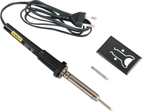 Stanley 69031b round 30-watt corded soldering iron (black and chrome) for sale