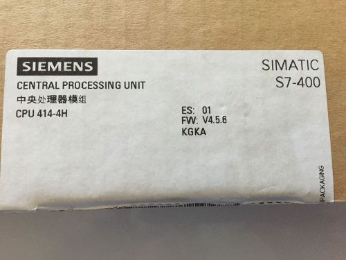 *NEW* Siemens 6ES7414-4HM14-0AB0 Simatic S7-400 CPU414-4H Processor
