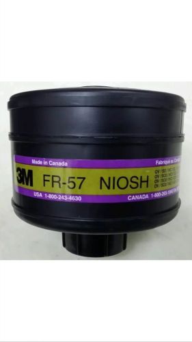 3m cbrn fr-57 niosh us military spec gas mask filter cartridge nbc nato 40mm for sale