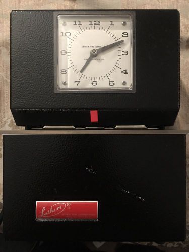 Lathem Model 3021 Heavy Duty Automatic Print Time Clock