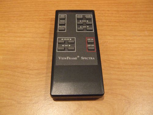 ViewFrame Spectra Remote Control LCD Projector