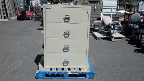 *fire king file cabinet 4 drawer lateral fire file we deliver locallynorthernca for sale