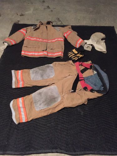 Globe firefighter full turnout gear (great find!!!) perfect for the academy! for sale
