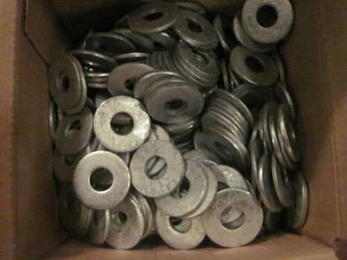 box of 500 pieces 1 3/8&#034;  with 9/16&#034; hole flat washer  rough surface